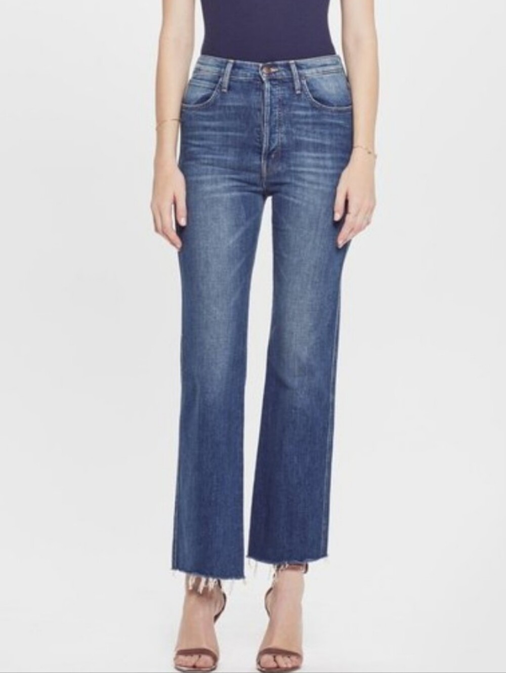 MOTHER The Tripper Weekender Fray Jeans